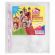Обложки ПП для учебников МАЛОГО ФОРМАТА, КОМПЛЕКТ 5 шт., КЛЕЙКИЙ КРАЙ, 80 мкм, 232х400 мм, универсальные, прозрачные, 16.13/5