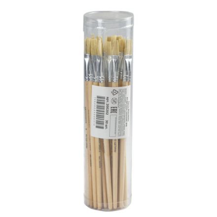 Кисть BRAUBERG, щетина, плоская, № 8, 200202 Кисть BRAUBERG, щетина, плоская, № 8, 200202