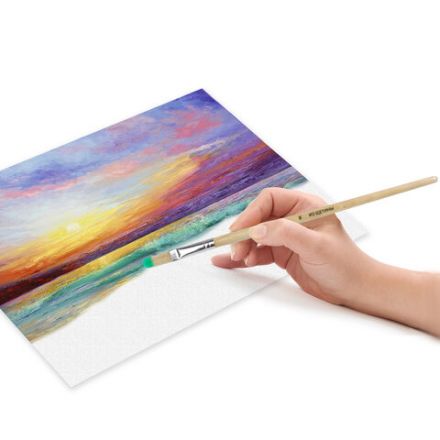 Кисть BRAUBERG, щетина, плоская, № 8, 200202 Кисть BRAUBERG, щетина, плоская, № 8, 200202