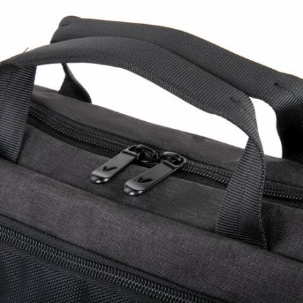 Сумка портфель BRAUBERG PRAGMATIC с отделением для ноутбука 15-16", "Vector", серо-черная, 30х42х8 см, 270827 Сумка портфель BRAUBERG PRAGMATIC с отделением для ноутбука 15-16", "Vector", серо-черная, 30х42х8 см, 270827