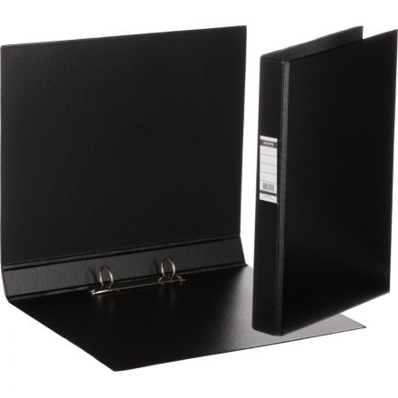 Папка на 2-х кольцах Bantex 35 мм черная до 250 листов