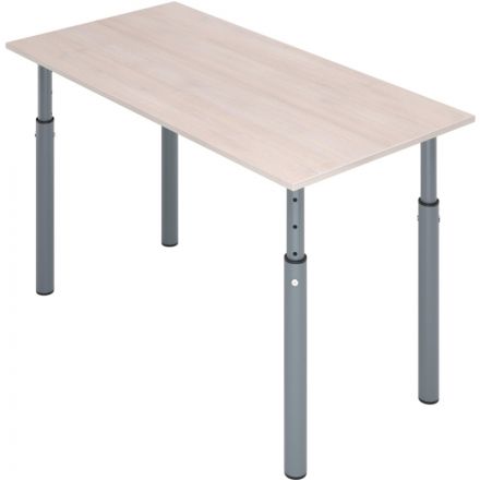 Стол MET_ученический Комус Мебель 2-мес.3-7р.г.на кр.оп.дуб шамони св./сер Стол MET_ученический Комус Мебель 2-мес.3-7р.г.на кр.оп.дуб шамони св./сер