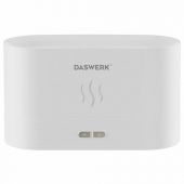 Увлажнитель воздуха "Камин", эффект пламени, 180 мл, Аромамасло в ПОДАРОК, белый, DASWERK (ДАСВЕРК), 456846