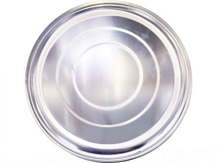 Ведро металлическое 10 л синий цвет крышка-обруч