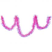 Мишура диаметр 9 см, 2м розовая SDMT-HT-051