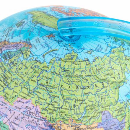 Глобус интерактивный + очки VR, политический / звездного неба GLOBEN, 25 см, подсветкой, INT12500308