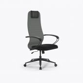 Кресло Sit 8 B1-10K - UMF(X1) /Uh02/Wh00/K1bL(M09.B11.G19.W02) Тем.серый-Черный