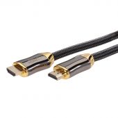 Кабель HDMI 19M/M,ver. 2.1, 8K@60 Hz 1m  Telecom <TCG300-1M