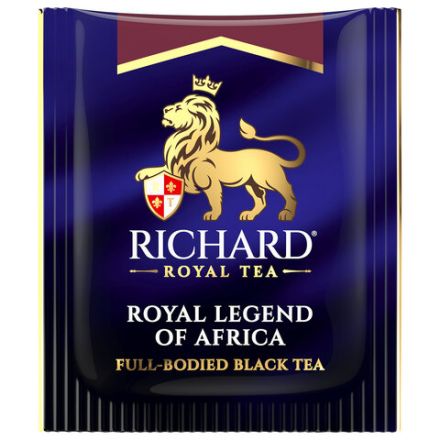 Чай RICHARD "Royal legend of Africa" черный, 100 пакетиков в конвертах по 2 г, 102735
