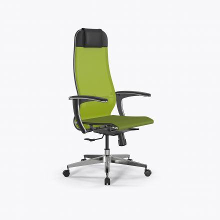 Кресло ErgoLife Set 4/подл.158/осн.Synchro 004 Лайм