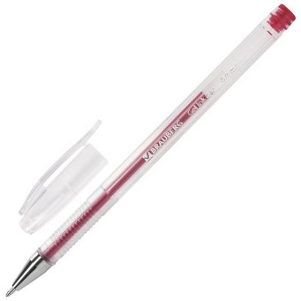 Ручки гелевые BRAUBERG "Jet", НАБОР 6 ЦВЕТОВ, МЕТАЛЛИК, узел 0,7 мм, линия письма 0,5 мм, 141029