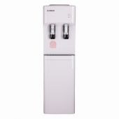 Кулер для воды SONNEN FSE-02H, напольный, НАГРЕВ/ОХЛАЖДЕНИЕ ЭЛЕКТРОННОЕ, 2 крана, белый, 454997