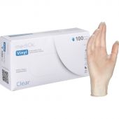 Перчатки виниловые (производитель Blue Sail), (XL), 50 пар/уп