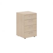 Тумба приставная WLC-4D.1.A Бук Тиара 465х450х750 WAVE Тумба приставная WLC-4D.1.A Бук Тиара 465х450х750 WAVE