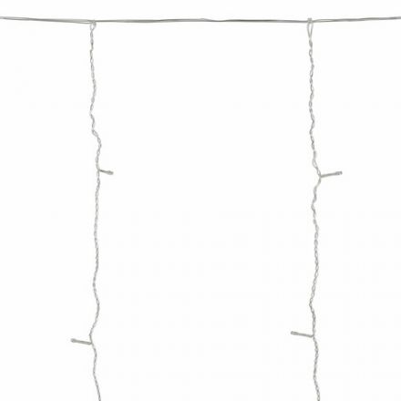 Электрогирлянда-занавес комнатная "Штора" 3х2 м, 144 LED, холодный белый свет, 220 V, ЗОЛОТАЯ СКАЗКА, 591351