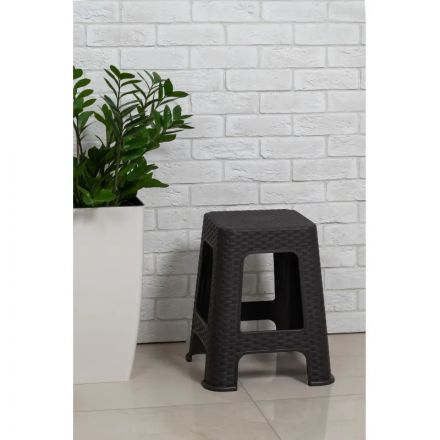 Табурет XPP_Ротанг h45 см коричневый