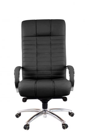 Кресло Everprof Atlant AL M Экокожа Черный