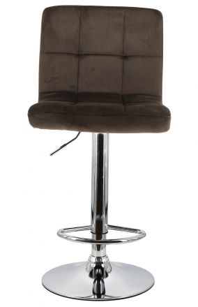 Стул барный Everprof Asti Ткань Шоколад Стул барный Everprof Asti Ткань Шоколад