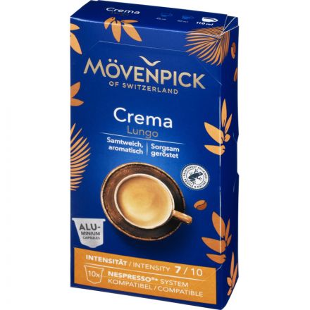 Кофе в капсулах Movenpick Lungo Crema, 10 капсул