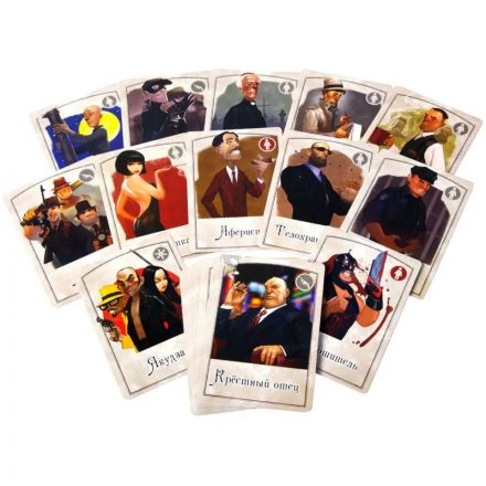 Настольная игра Мафия. Вся семья в сборе 2-е рус. изд. 1048 Настольная игра Мафия. Вся семья в сборе 2-е рус. изд. 1048