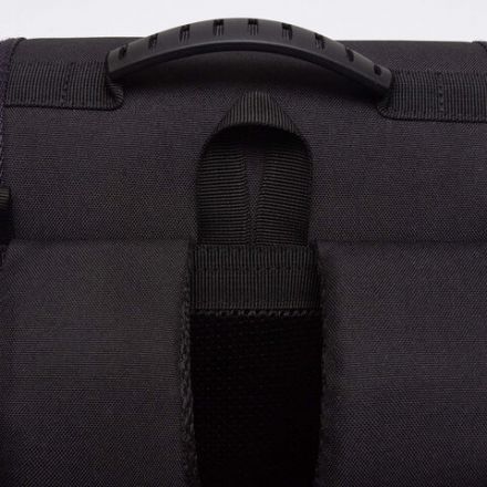 Ранец GRIZZLY анатомическая спинка, с мешком для обуви, для мальчиков, "SNEAKER", черный, 33х25х13 см, RAm-585-8/1