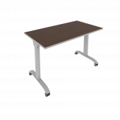Mobile System Стол складной мобильный СМ-3 Венге кромка титан/Тёмно-серый металл 1200*650*757 Mobile System Стол складной мобильный СМ-3 Венге кромка титан/Тёмно-серый металл 1200*650*757