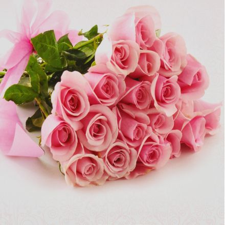 Папка адресная С Днем Рождения А4 ламинированный картон розовая