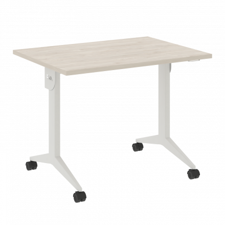 X-Pull Стол складной мобильный X.M-1.7 Денвер светлый/Белый металл 980*720*753