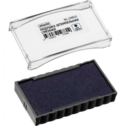 Подушка штемпельная сменная Attache синяя для артикула 1348207