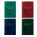 Обложка ПВХ для классного журнала, 1500 мкм, 307х440 мм, цвет ассорти, 15.35