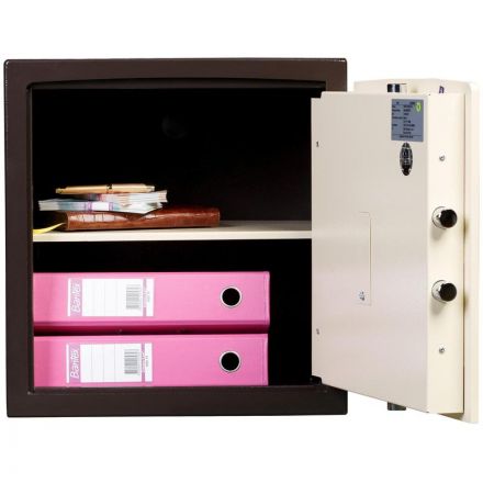 Сейф взломостойкий Valberg ASK Карат-46 EL коричневый/бежевый (электронный замок)