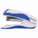 Степлер №24/6, 26/6 BRAUBERG "JET PRO", до 25 листов, эргономичный, бело-синий, 228584