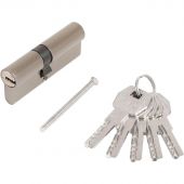 Замок врезной УЗК_Мех.цилин Стандарт MAX 80 35х45 SN5кл перф.кл/кл.мат.ник