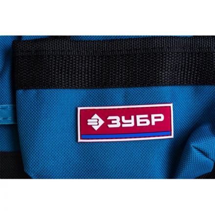 Пояс для инструментов ЗУБР ЭКСПЕРТ,держатель для молотка,9 карманов (38632)