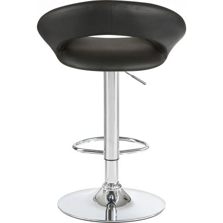 Стул барный LO_DOBRIN MIRA LM-5001_CH-M_EL чёрный
