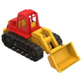 Трактор игрушечный гусеничный, с грейдером, "Байкал", пластиковый, 35,5x16x16 см, НОРДПЛАСТ, 138 Трактор игрушечный гусеничный, с грейдером, "Байкал", пластиковый, 35,5x16x16 см, НОРДПЛАСТ, 138