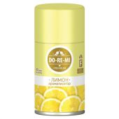Сменный баллон для автоматических освежителей 250 мл, DO-RE-MI "Лимон", сухое распыление, СИБИАР, 5-02.03.011.24
