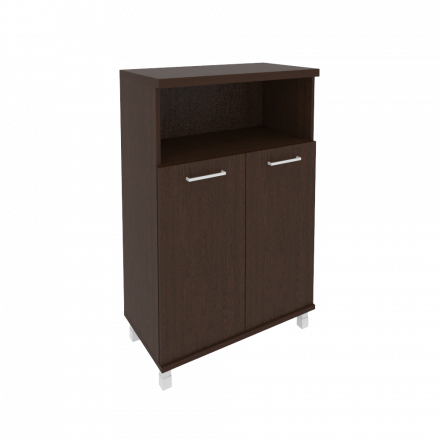 First Шкаф средний широкий KST-2.1 Венге 801*432*1260 First Шкаф средний широкий KST-2.1 Венге 801*432*1260