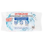 Салфетки влажные 80 шт., УНИВЕРСАЛЬНЫЕ, очищающие для всей семьи, LAIMA, 128080 Салфетки влажные 80 шт., УНИВЕРСАЛЬНЫЕ, очищающие для всей семьи, LAIMA, 128080