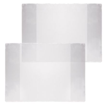 Обложка ПВХ для учебников Петерсон, Моро, Гейдмана, Капельки солнца, СУПЕРПЛОТНАЯ, 180 мкм, 265х420 мм, прозрачная, ПИФАГОР, 227434