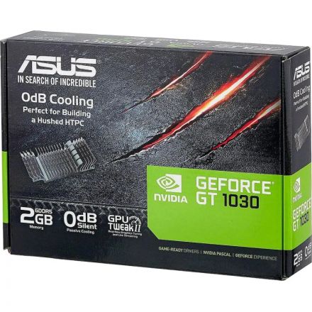 Видеокарта ASUS GT1030-SL-2G-BRK 2GB GDDR5 64bit DVI HDMI RTL Видеокарта ASUS GT1030-SL-2G-BRK 2GB GDDR5 64bit DVI HDMI RTL
