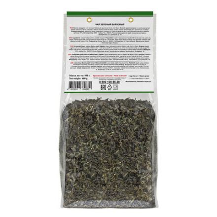 Чай листовой АЗЕРЧАЙ "Букет" зеленый крупнолистовой 400 г, 418039 Чай листовой АЗЕРЧАЙ "Букет" зеленый крупнолистовой 400 г, 418039