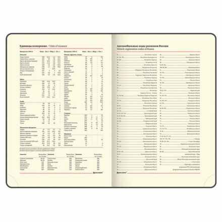 Ежедневник недатированный B6 (127х186 мм), BRAUBERG VISTA, под кожу, гибкий, срез фольга, 136 л., "Claude Monet", 112103