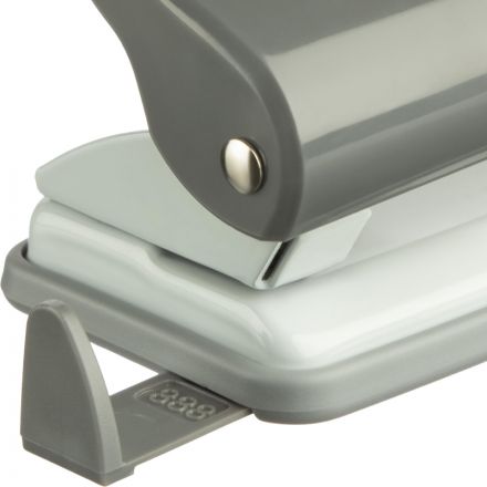 Дырокол Attache Smart до 15 листов, линейка, пластик, серый Дырокол Attache Smart до 15 листов, линейка, пластик, серый