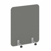 R-line Перегородка на металлических опорах, на роликах DP.R-100-120 Металлик/Серый металл 1000*18*1200 R-line Перегородка на металлических опорах, на роликах DP.R-100-120 Металлик/Серый металл 1000*18*1200