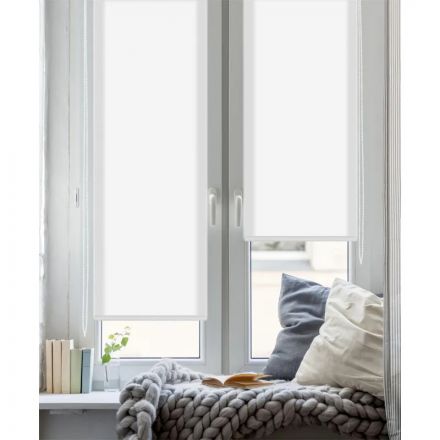 Рулонная штора Комус Мебель Stars - W1985 V400, 150х170, белый