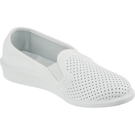 Туфли Таня жен.нат.кожа белые(р.41)(265) (55-01/55110108)