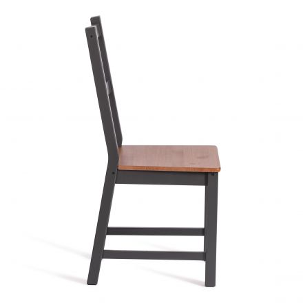 Стул Соната / Sonata chair массив сосны, 41х50х95 см, антик /графит