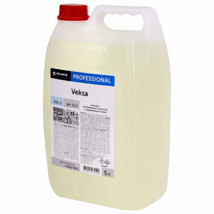 Средство для уборки санитарных помещений, 5 л, PRO-BRITE VEKSA, щелочное, концентрат, 091-5