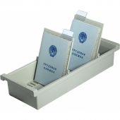 Картотека для трудовых книжек Han А6 на 40 книжек или 1300 карточек (347x128x65 мм, открытая)